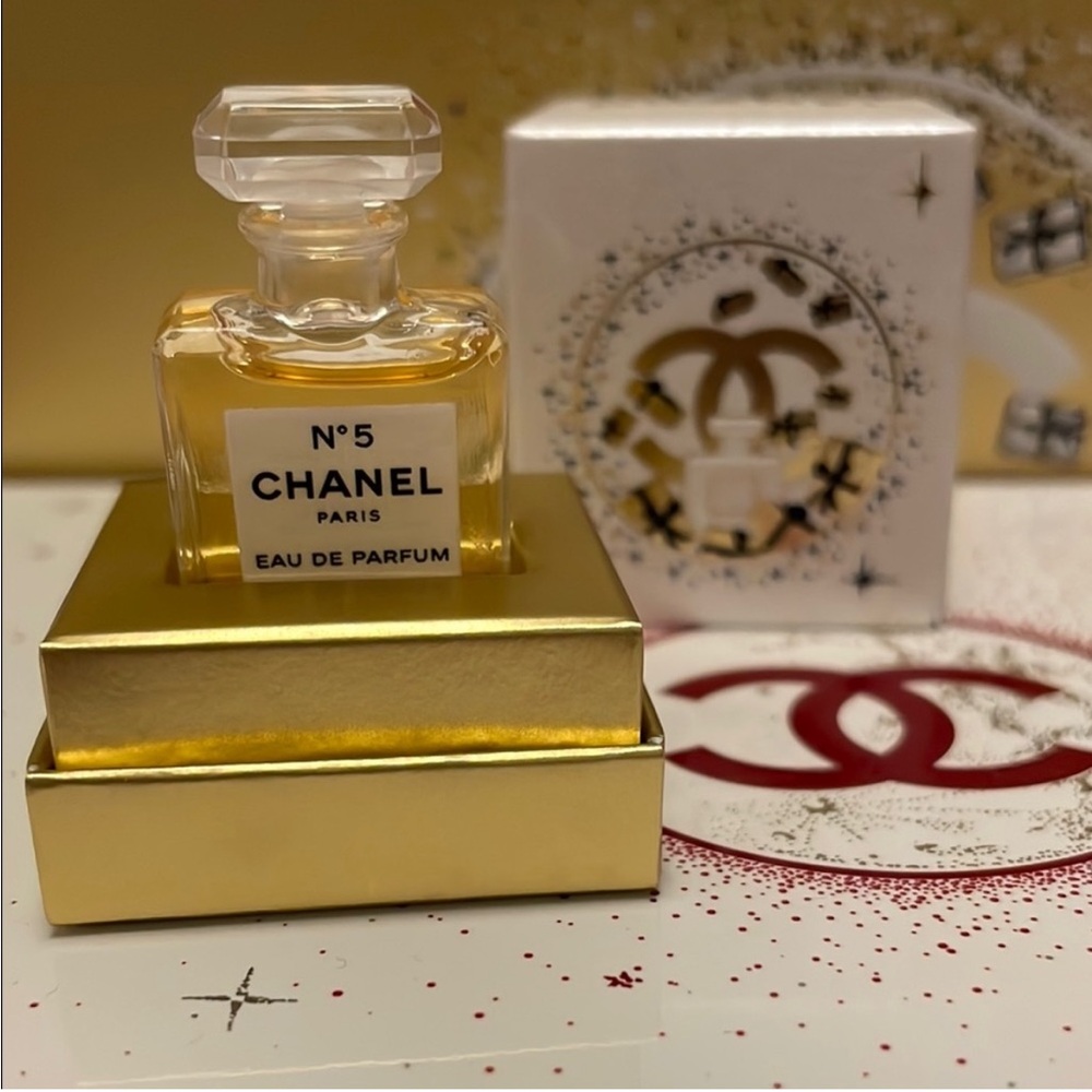 Authentic Chanel N5 bottle decor